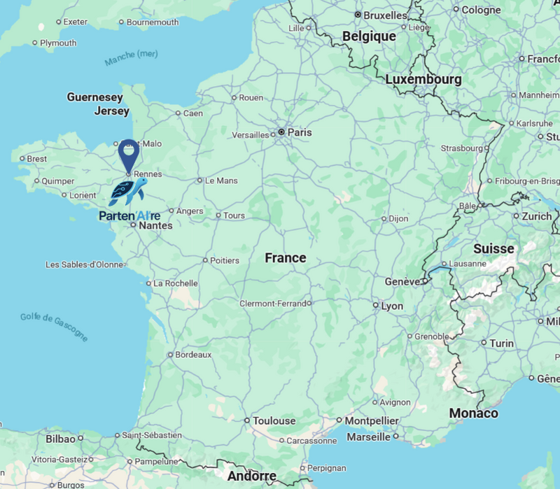 Localisation de l'entreprise